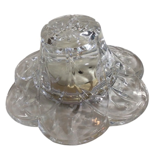 Vintage Concept Quartz Clock Crystal Flower Desk Mantle Clock - Picture 4 of 4